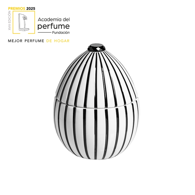 White Egg Black Stripe