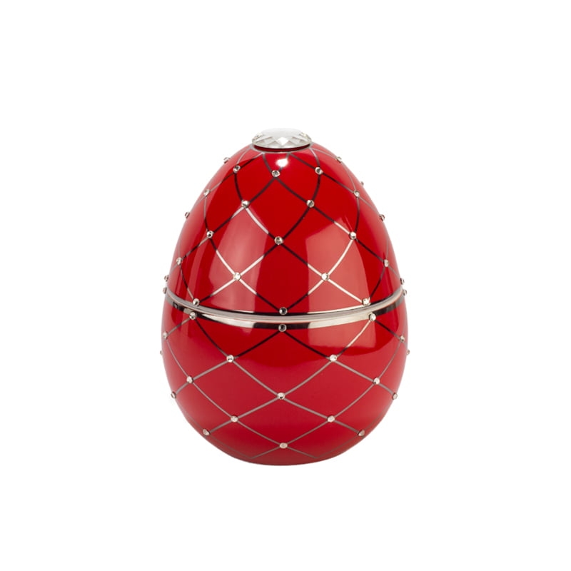 Red Egg with Silver Stripe 220 g