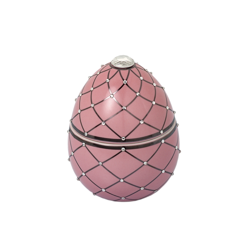 Pink Egg with Silver Stripe 220g