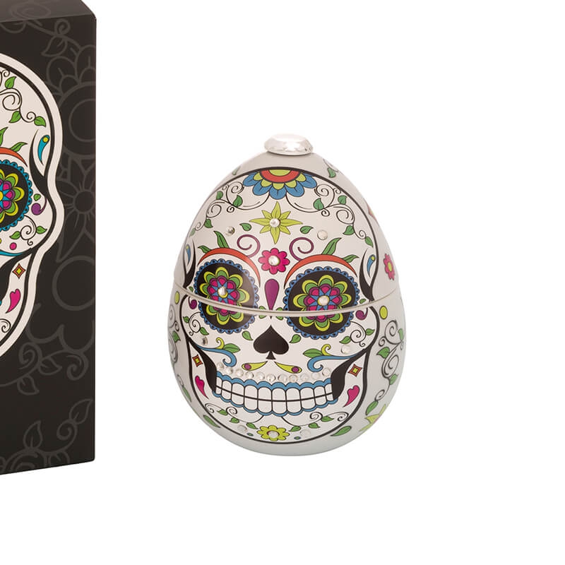 Candle Skull White 220 g