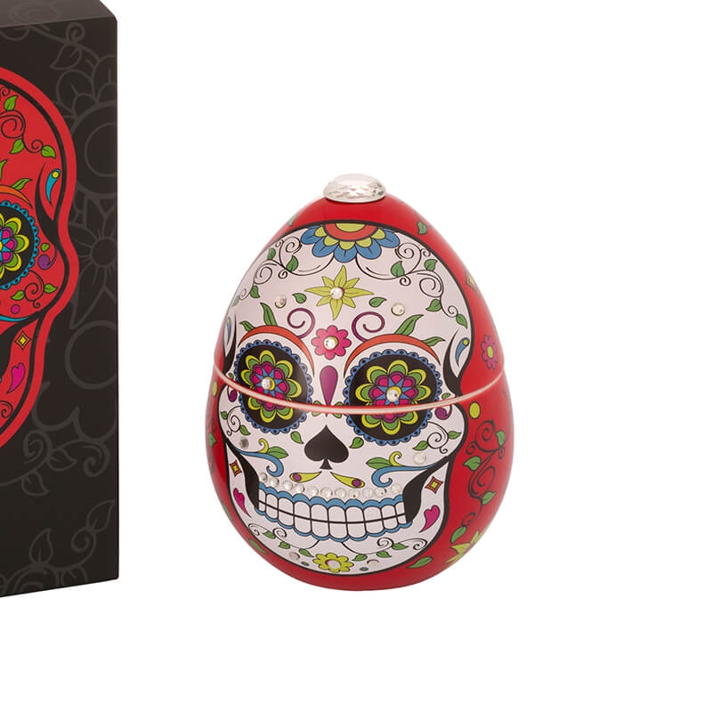 Candle Skull Red 220 g